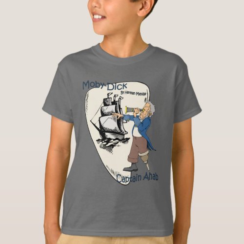 Moby_Dick or The Whale Captain Ahab  Spyglass T_Shirt