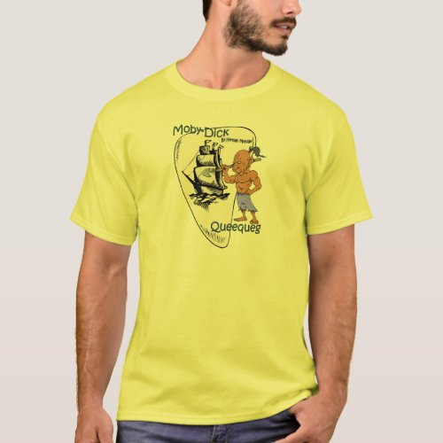 Moby_Dick  Queequeg ChiefHarpooner T_Shirt