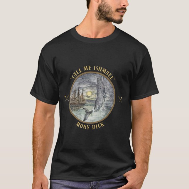 Moby Dick Quote T-Shirt (Front)