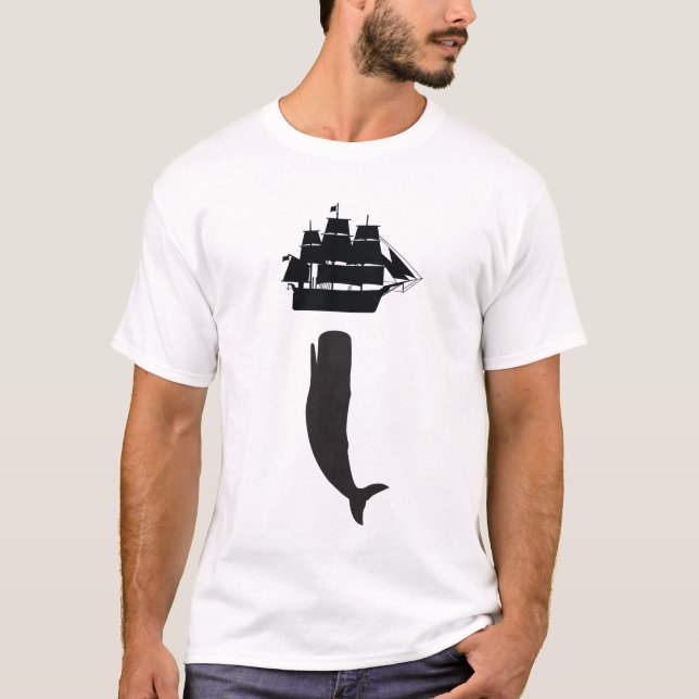 Moby Dick Rising T-shirt (Front)