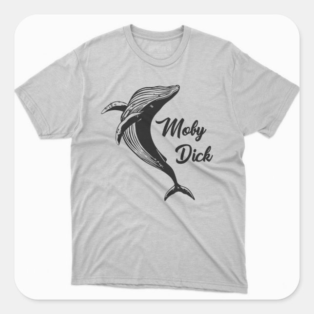 Moby Dick Sticker (Front)