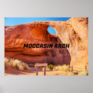 Moccasin Arch Poster