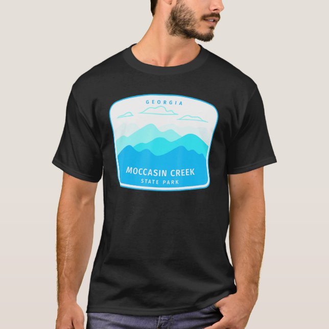 Moccasin Creek State Park Georgia Ga Mountains Vac T-Shirt (Front)