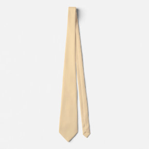 Moccasin Leather FFE4B5 Color - Option to Add Name Neck Tie
