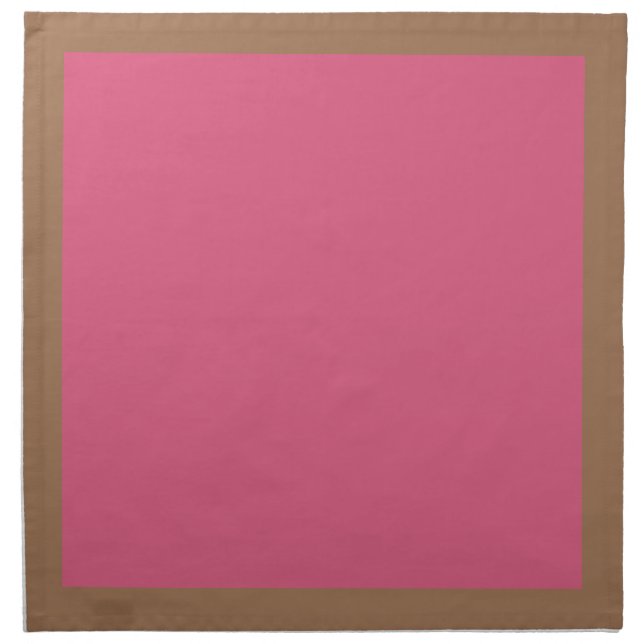 Mocha and Blush Napkins (Front)