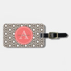 Mocha and Coral Gail Print