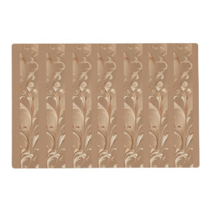 Mocha Bliss Laminated Placemat