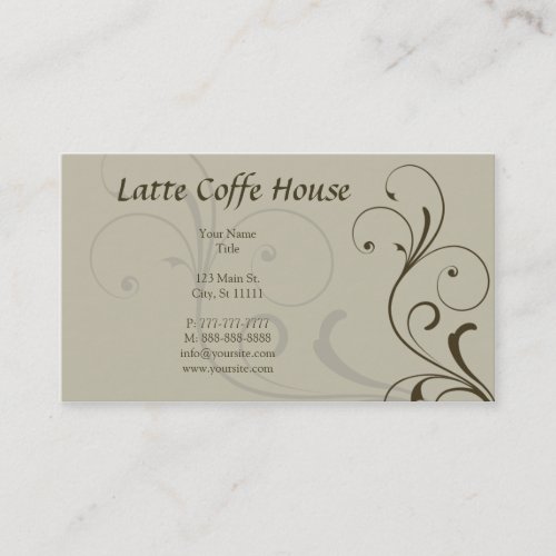 Mocha Business Card