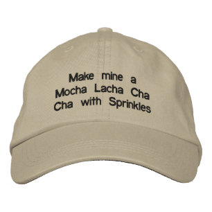 Mocha Lacha Embroidered Baseball Cap