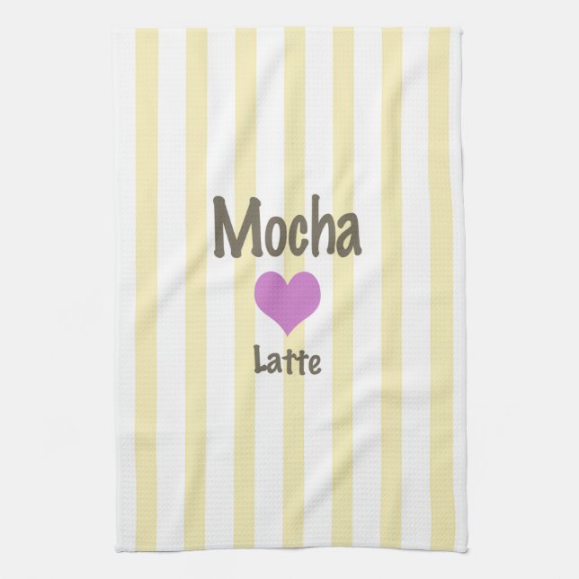 Mocha Lovers Kitchen Towel! Kitchen Towel (Vertical)