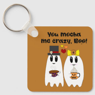 Mocha Me Crazy, Boo Keychain