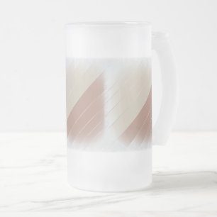 Mocha Mousse Frosted Glass Beer Mug