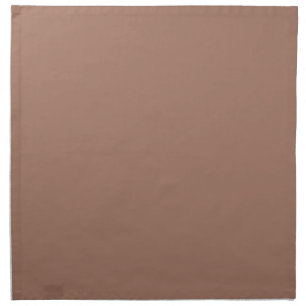 Mocha Mousse Solid Color Cloth Napkin
