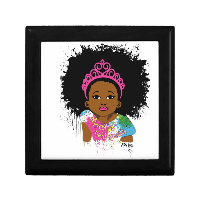 Mocha Princess Jewelry Box (Front)