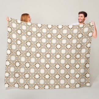 Mocha Swirl Comfort Fleece Blanket