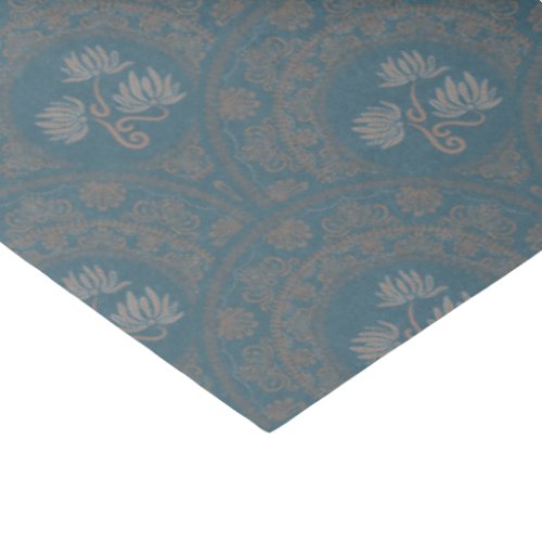 Mocha Tapestry Rococo Mandala Art Deco Scallop Tissue Paper