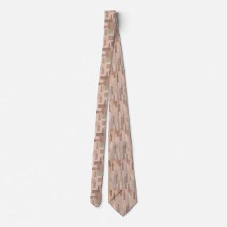 Mocha tiles neck tie