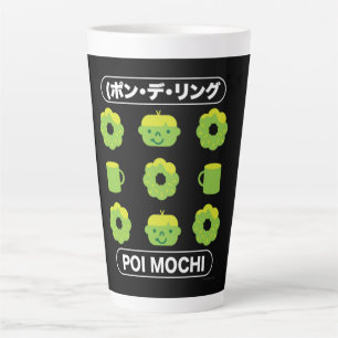 Mochi Donuts Poi Mochi And Coffee Latte Mug