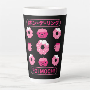 Mochi Donuts Poi Mochi And Coffee Latte Mug