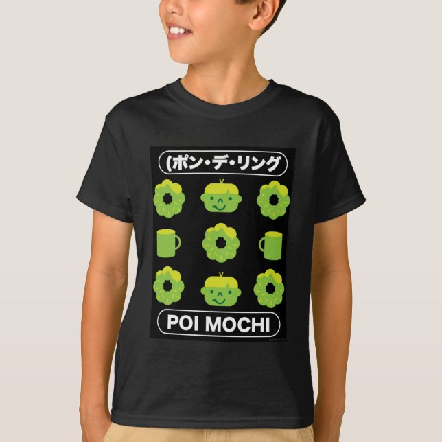 Mochi Donuts Poi Mochi And Coffee T-Shirt (Front)
