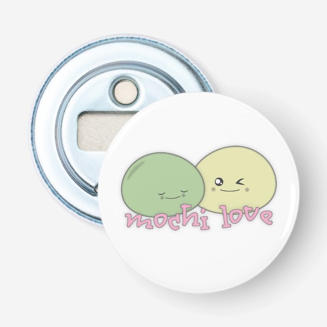 Mochi Love Bottle Opener (Front)