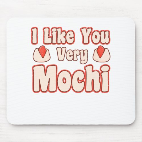 Mochi Rice Cake Ice Ice Cream Omochi Japanese Mouse Pad