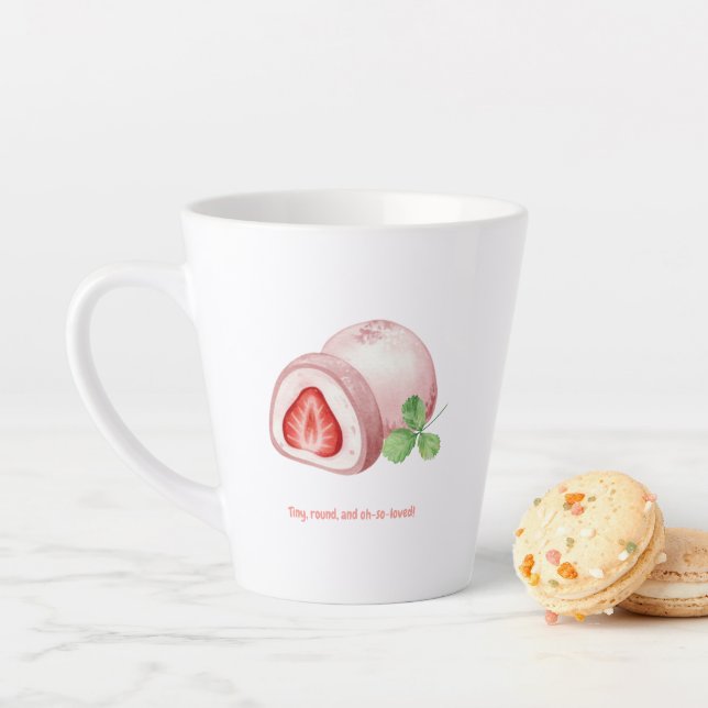 Mochi-sweet and full of love! latte mug (In Situ)