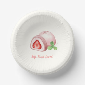 Mochi-sweet and full of love! paper bowls