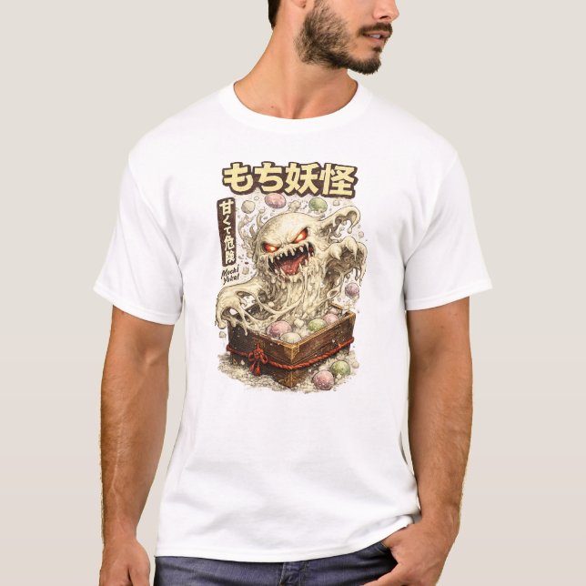Mochi Yokai – Sweet But Dangerous T-Shirt (Front)