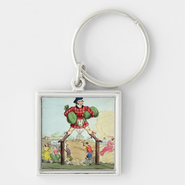 Mock-Adam-izing: the Colossus of Roads Keychain (Front)