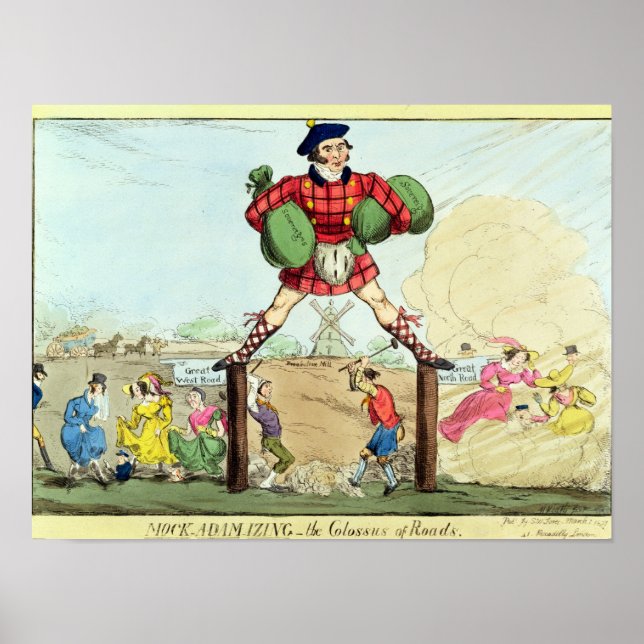 Mock-Adam-izing: the Colossus of Roads Poster (Front)