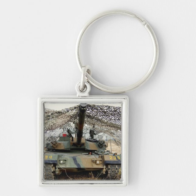 Mock aggressors from Republic of Korea Keychain (Front)