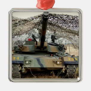 Mock aggressors from Republic of Korea Metal Ornament