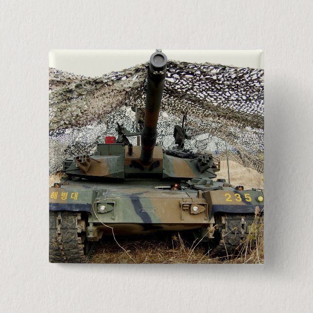 Mock aggressors from Republic of Korea Pinback Button (Front)