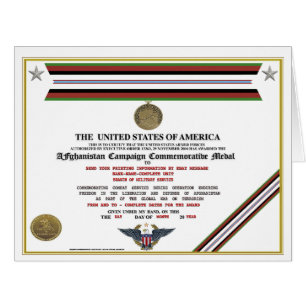 Mock Military/Army/Navy/Certificates DIGITAL Cards
