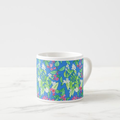 Mock Orange and Weigelia Espresso Mug