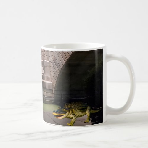 Mocked up Alligator by the London Bridge Coffee Mug