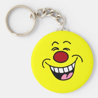 Mocking Smiley Face Smiley Key Chains