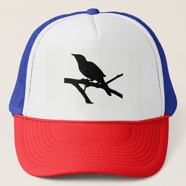 Mockingbird Silhouette Trucker Hat (Front)