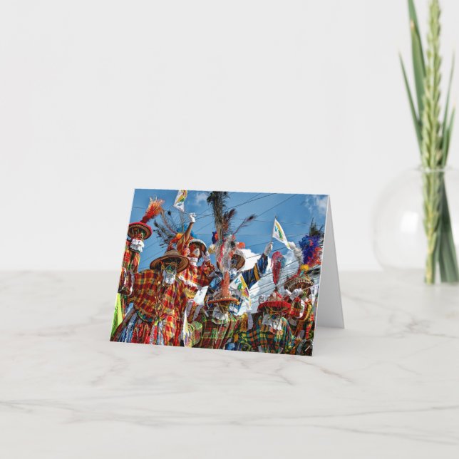 Mocko Jumbies USVI Holiday Card (Front)