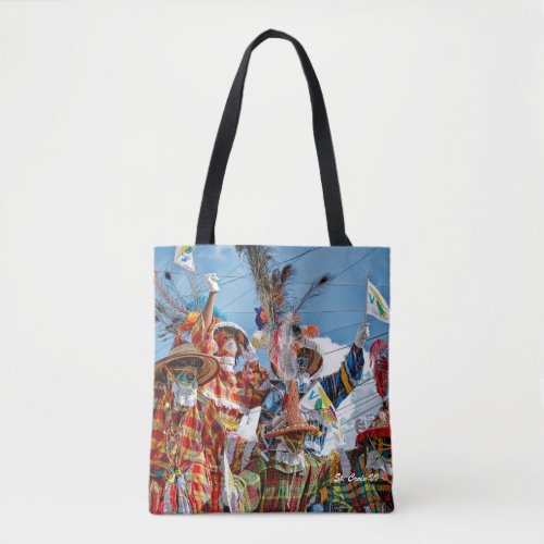 Mocko Jumbies Virgin Islands Flags St Croix VI Tote Bag