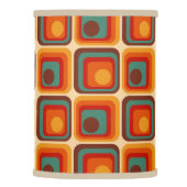 Mod 1970s Retro Style Geometric Design Lamp Shade (Right)