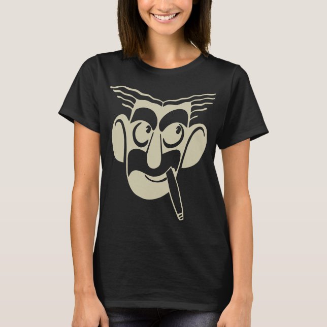 Mod.2 Groucho Marx Brothers Artist Actor Comedy T-Shirt (Front)