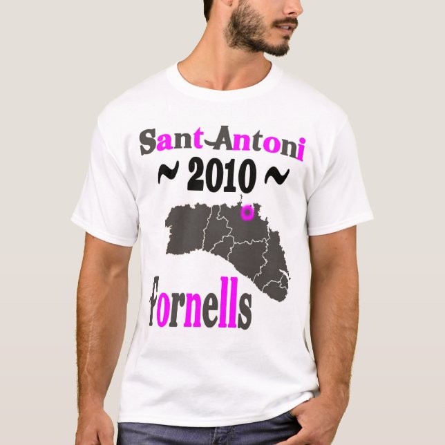 Mod.3 - FORNELLS - Sant Antoni 2010 T-Shirt (Front)
