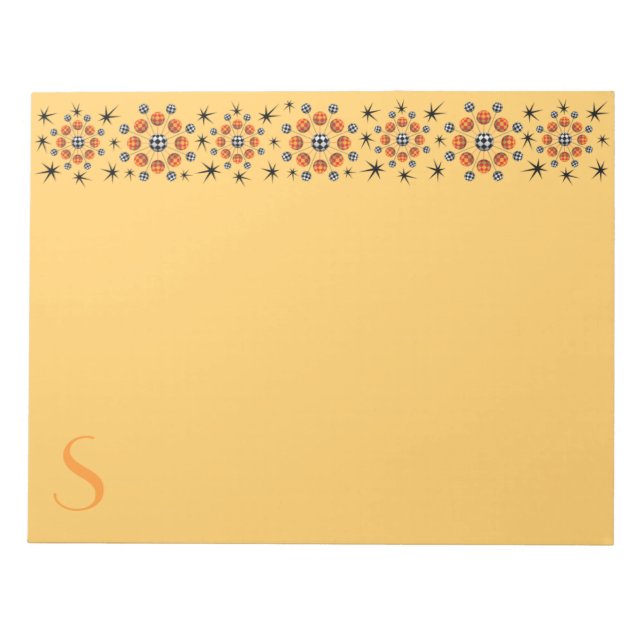 Mod 3D Starbursts Notepad (Front)