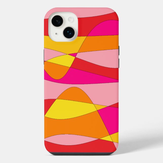 Mod Abstract Iphone Case (Back)