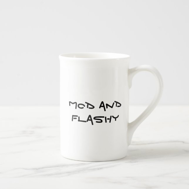 Mod and Flashy Specialty Mug (Right)