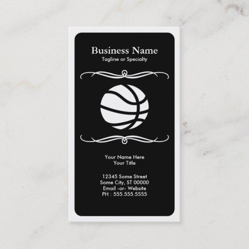 mod basketball business card templates