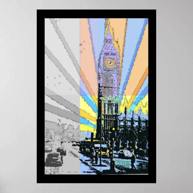 Mod Big Ben Poster (Front)