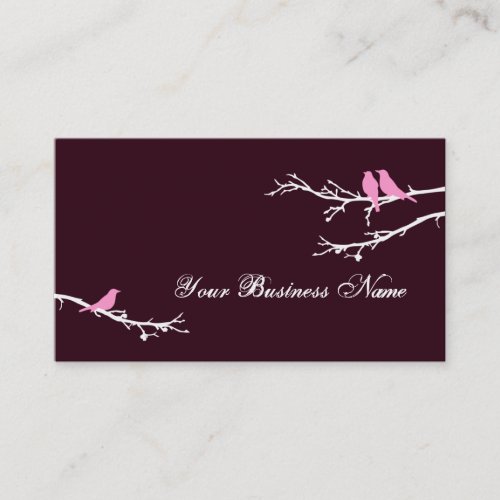 mod birds business card template